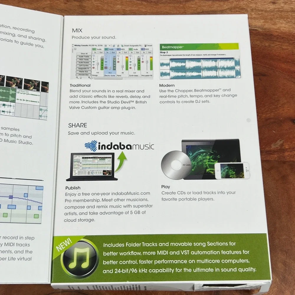Sony ACID Music Studio 9 Version 9 PC DVD-ROM Music Production Software DAW